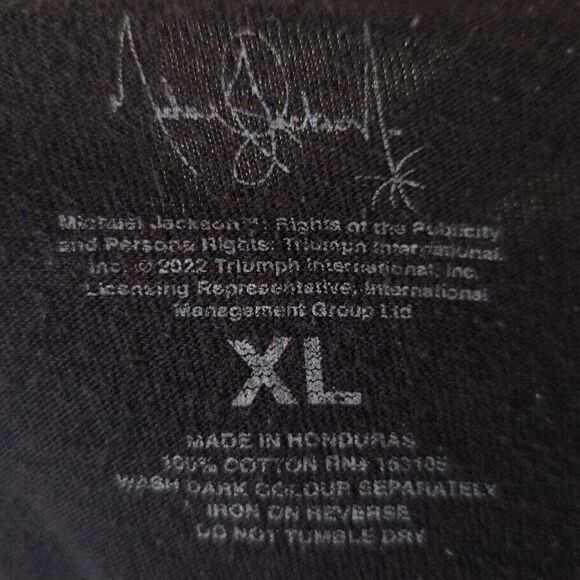 Michael Jackson Thriller T Shirt Mens Size XL Halloween Horror King Of Pop - Picture 6 of 7